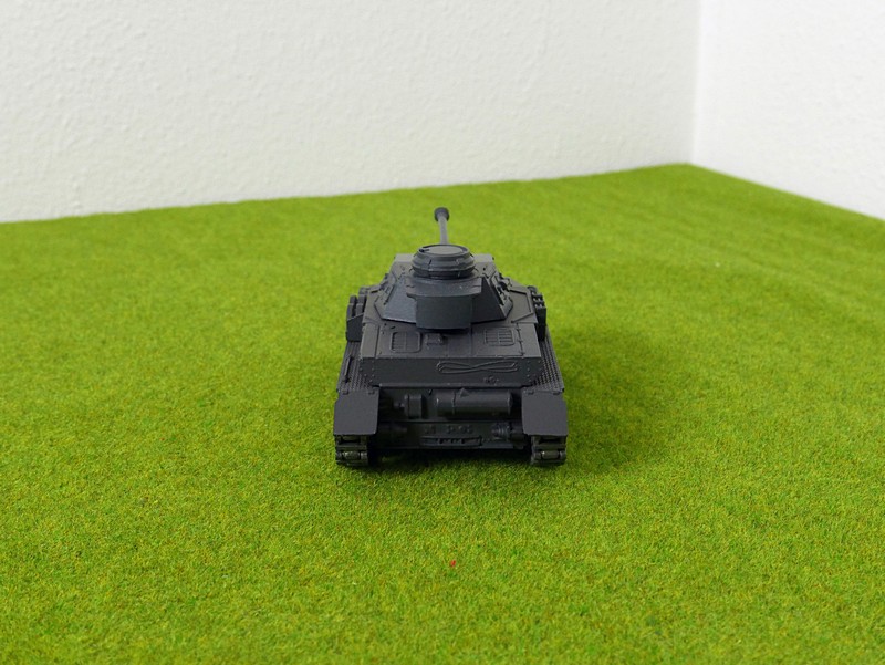 Solido Panzer IV rear view